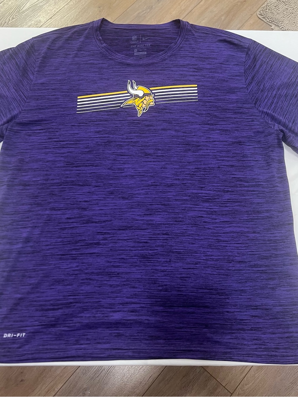 Nike Purple Minnesota Vikings Short-Sleeve Dri-FIT Tee